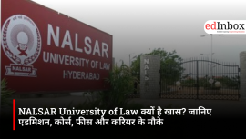NALSAR University of Law Admission 2026: Courses, Eligibility, Entrance Exams, Fees and Career Options