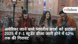 US Student Visa 2025: F-1 Visas for Indian Students Drop Sharply, Report Highlights 62% Decline