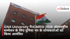 GNA University Invites Global Researchers for ICMRSI 2026 International Conference