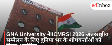 GNA University Invites Global Researchers for ICMRSI 2026 International Conference