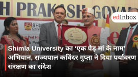 Shimla University Organises ‘Har Ped Himachal Ka Abhiman – Ek Ped Maa Ke Naam’ Plantation Drive