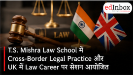 T.S. Mishra Law School Hosts Session on Cross-Border Legal Practice and UK Legal Careers
