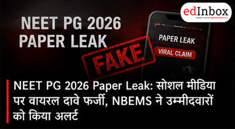 NEET PG 2026 Paper Leak Claims Fake, NBEMS Issues Alert to Candidates