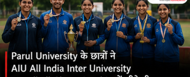 Parul University Student-Athletes Win Three Medals At AIU All India Inter University Woodball Championship