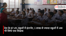67.4% of schools in the country have internet access; over 100,000 schools still have only one teacher