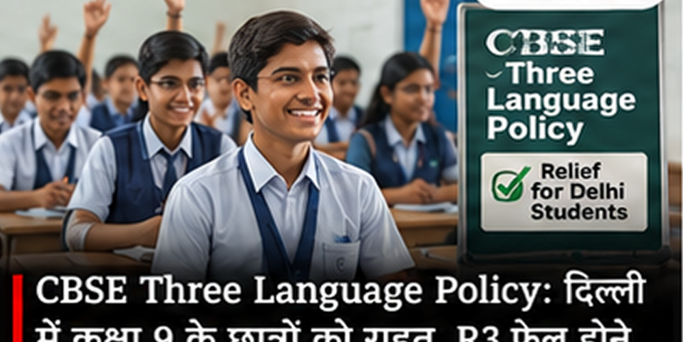Delhi Class 9 R3 Rule Withdrawn: Students Cannot Be Barred From Class 10 Board Exams Solely for Failing Third Language