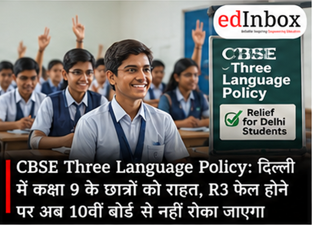 Delhi Class 9 R3 Rule Withdrawn: Students Cannot Be Barred From Class 10 Board Exams Solely for Failing Third Language