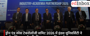 Indus University Highlights Industry-Academia Collaboration at Drone & Space Technology Summit 2026