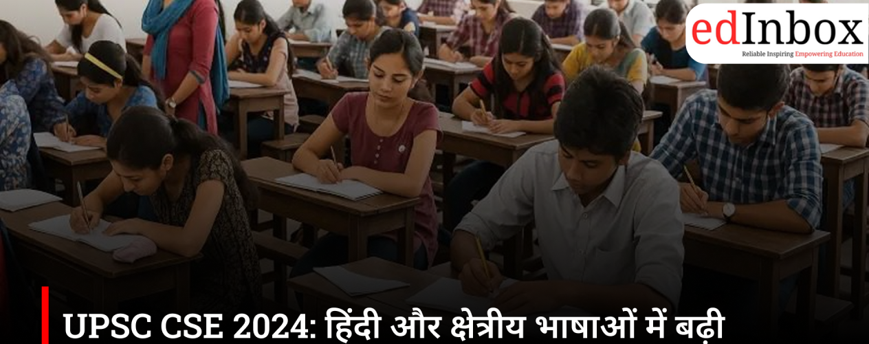 UPSC CSE 2024: Increased participation from Hindi and regional language candidates, but a decline observed in IAS-IPS selections