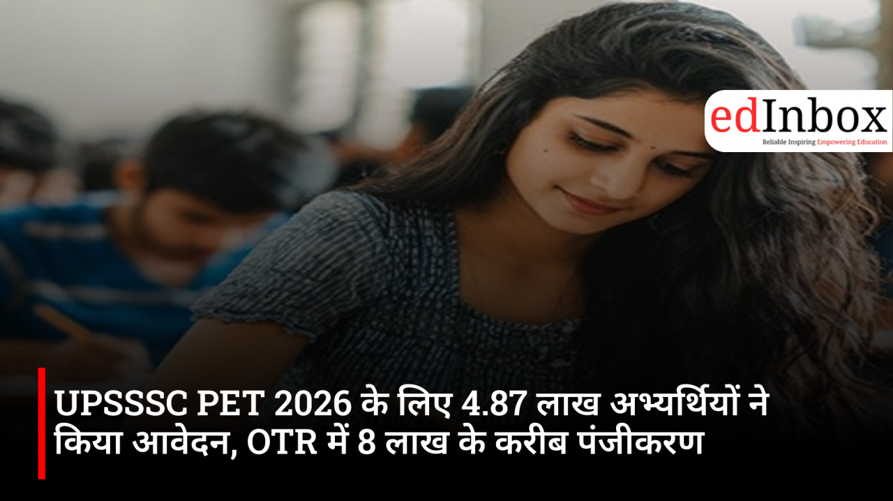 4.87 lakh candidates applied for UPSSSC PET 2026; nearly 8 lakh registered for OTR