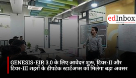 GENESIS-EIR 3.0 Opens Applications for DeepTech Startups from Tier-II and Tier-III Cities