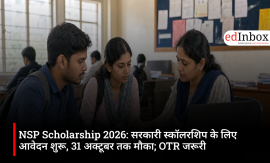 NSP Scholarship 2026: Apply Online for Government Scholarships, OTR Registration, Eligibility and Last Date