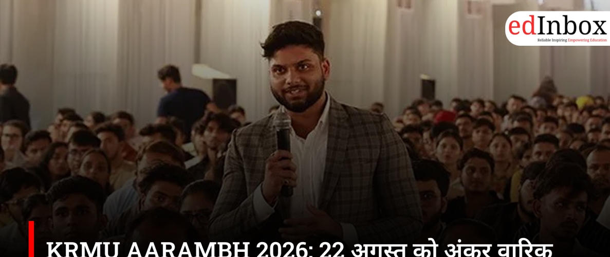 KRMU AARAMBH 2026: Ankur Warikoo and Akasa Singh to Welcome Students on August 22