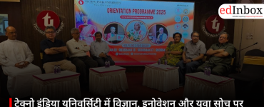 Special dialogue on science, innovation, and youth perspective at Techno India University