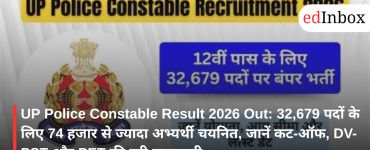 UP Police Constable Result 2026 Declared: Over 74,000 candidates selected for 32,679 posts; get full details on cut-off, DV-PST, and PET