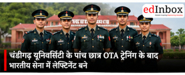 Chandigarh University Students Commissioned as Lieutenants in Indian Army After OTA Training