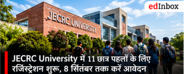 JECRC University Opens Registrations for 11 Student Initiatives; Apply by September 8