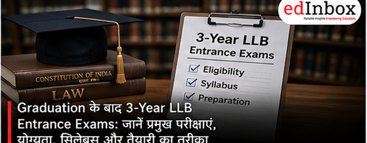 3-Year LLB Entrance Exams After Graduation: Complete Guide