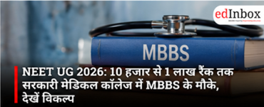 NEET UG 2026: Government MBBS Colleges Available for Ranks Between 10,000 and 1 Lakh