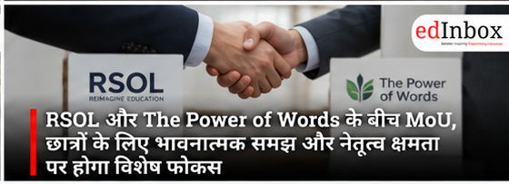 RSOL, MIT-WPU Pune Signs MoU With The Power of Words to Promote Leadership and Emotional Intelligence Education