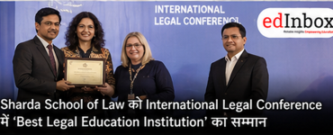 Sharda School of Law Honoured as ‘Best Legal Education Institution’ at International Legal Conference