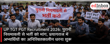 UP TGT PGT Recruitment 2026: Aspirants Begin Indefinite Protest, Demand Recruitment Under Old Rules