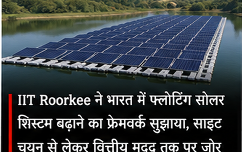 IIT Roorkee Proposes Framework to Scale Up Floating Solar Projects in India