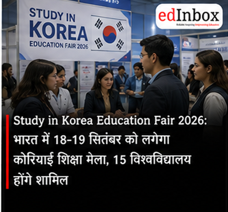 Study in Korea Education Fair 2026 in Delhi on September 18-19, 15 Korean Universities to Participate