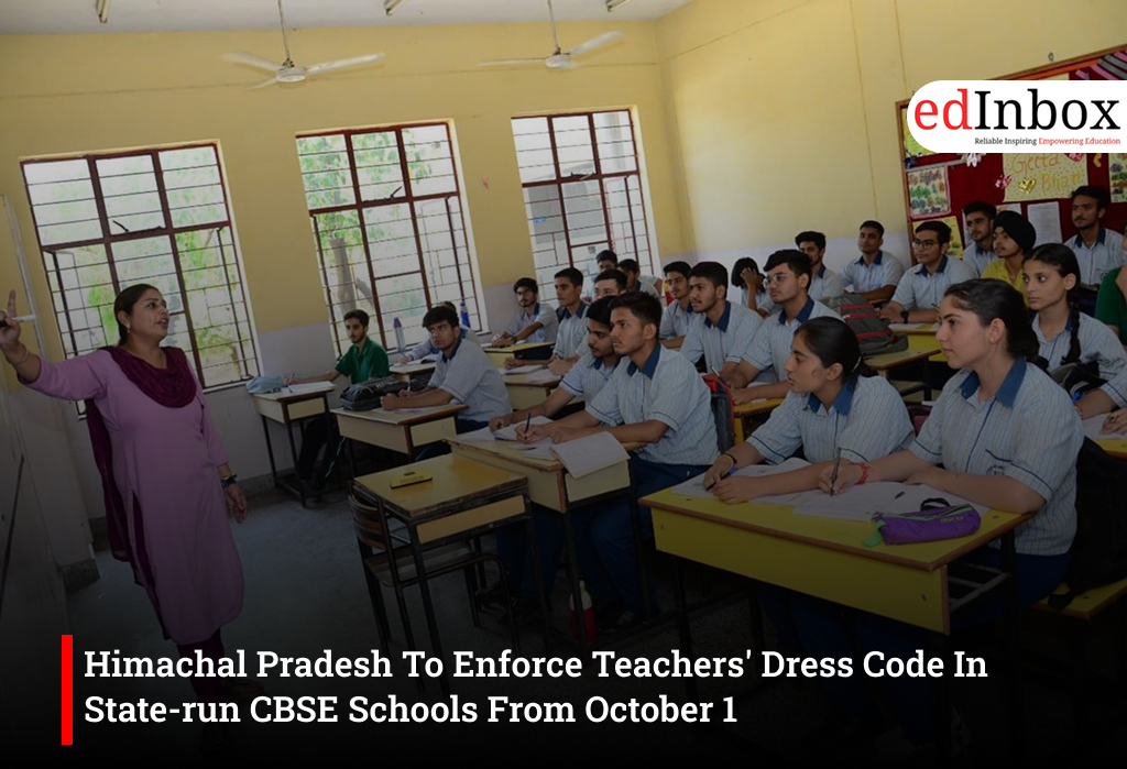 Himachal Pradesh To Enforce Teachers' Dress Code In State-run CBSE Schools From October 1