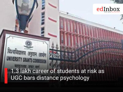 1.3 lakh career of students at risk as UGC bars distance psychology