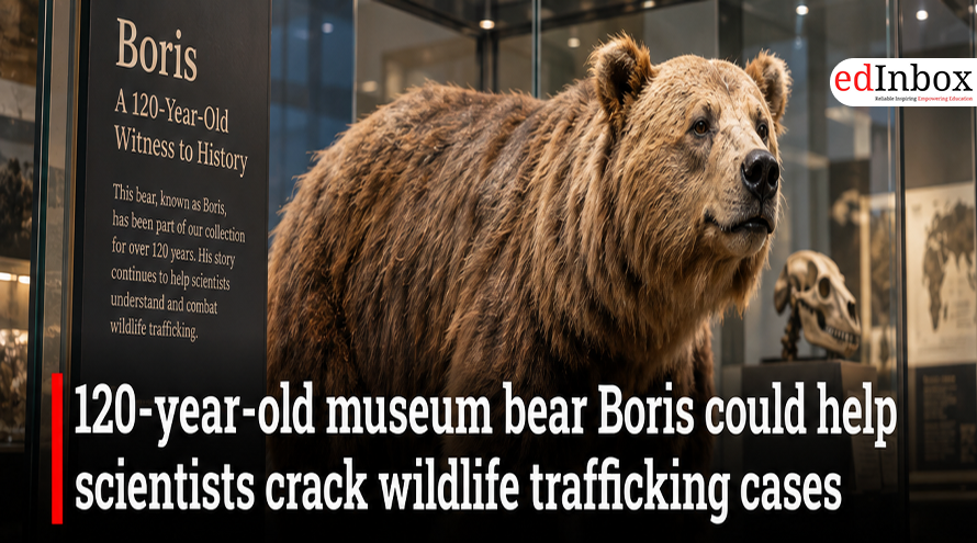 120-year-old museum bear Boris could help scientists crack wildlife trafficking cases
