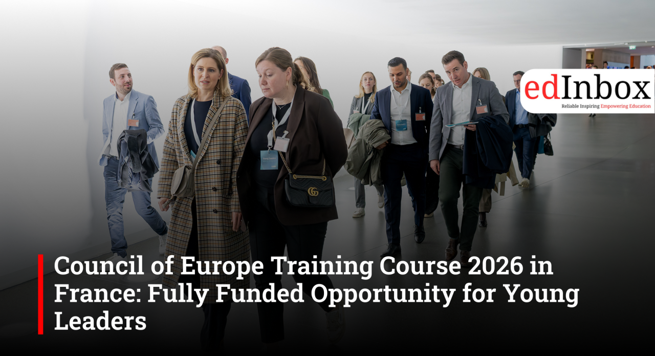 Apply for Council of Europe’s fully funded training
