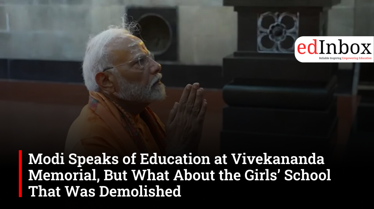 Modi Speaks of Education at Vivekananda Memorial, But What About NTM School?