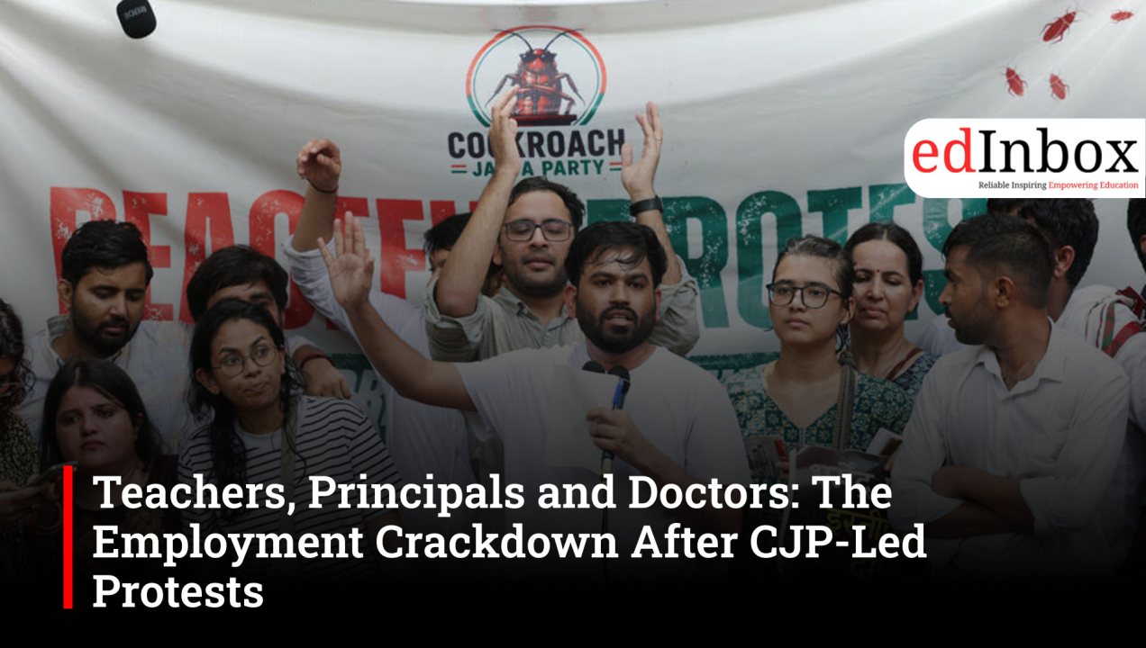 Teachers, principals and doctors faced suspension or termination after joining or supporting CJP-led protests, raising questions over dissent and service rules.