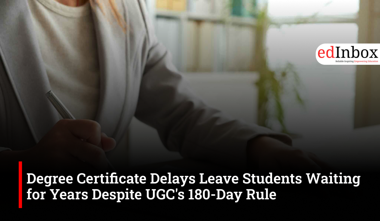 Degree Certificate Delays Leave Students Waiting for Years Despite UGC's 180-Day Rule