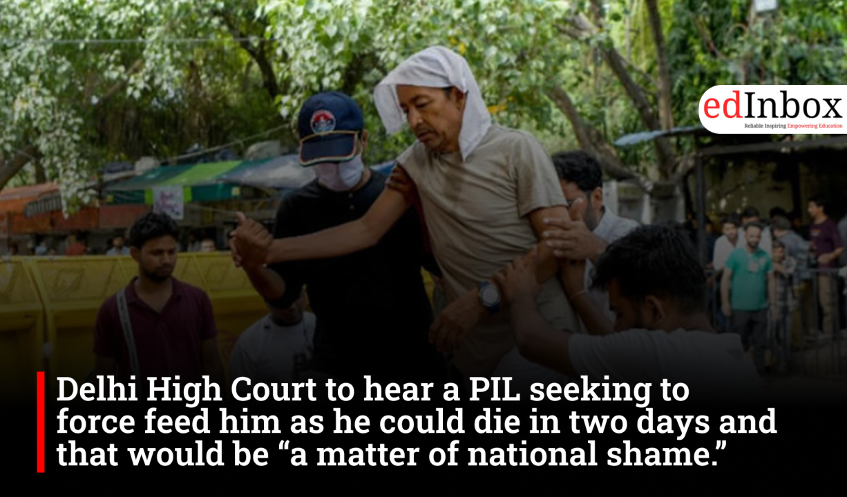 Delhi High Court to Hear PIL Seeking Force-Feeding of Sonam Wangchuk Amid Fears He May Survive Only Days More