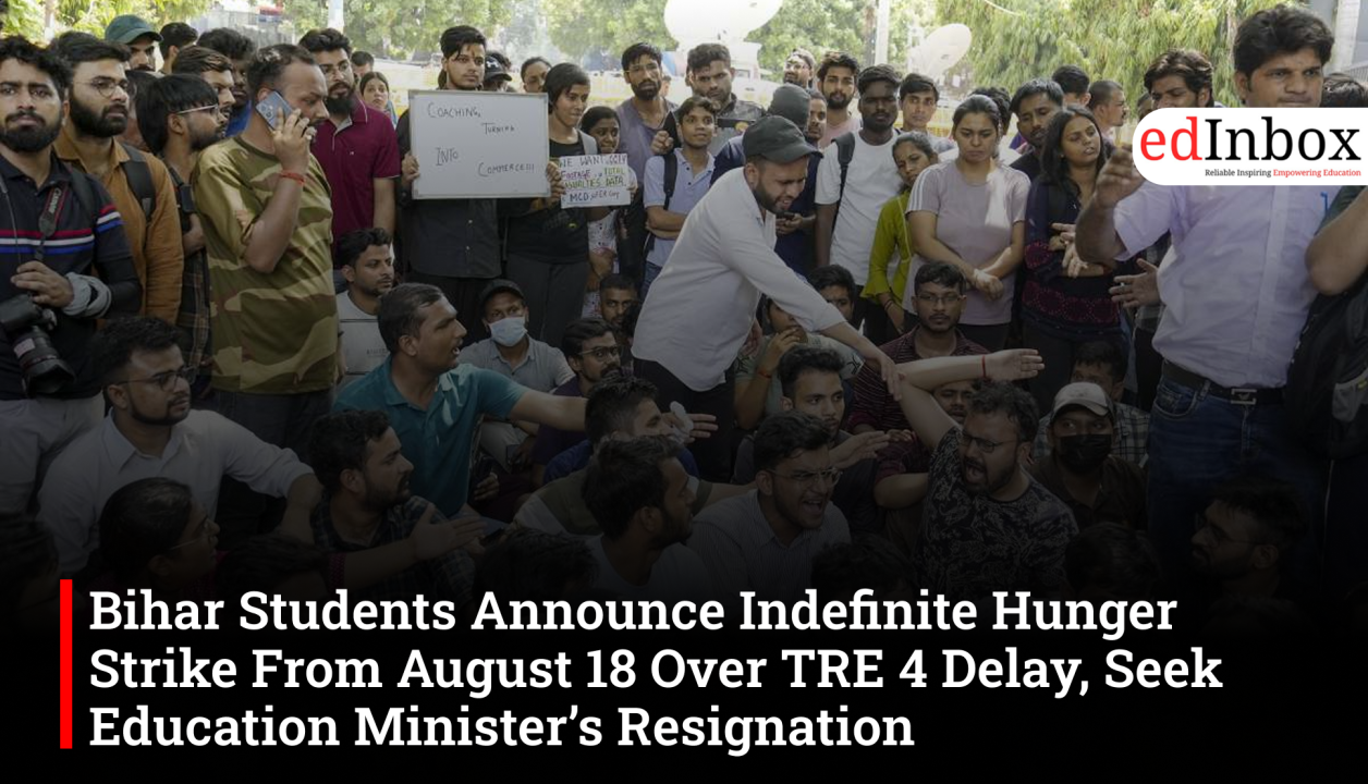 Bihar Students Announce Indefinite Hunger Strike From August 18 Over TRE 4 Delay, Seek Education Minister’s Resignation