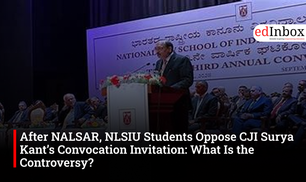 After NALSAR, NLSIU Students Oppose CJI Surya Kant’s Convocation Invitation: What Is the Controversy?