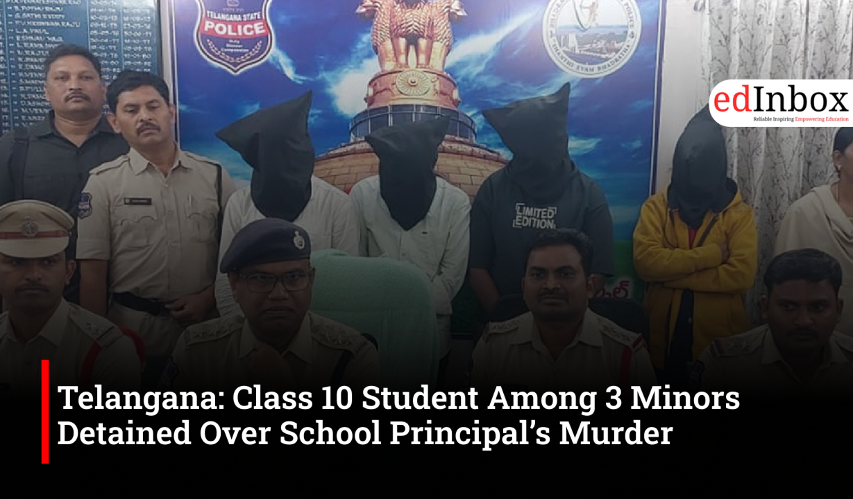 Telangana: Class 10 Student Among 3 Minors Detained Over School Principal’s Murder