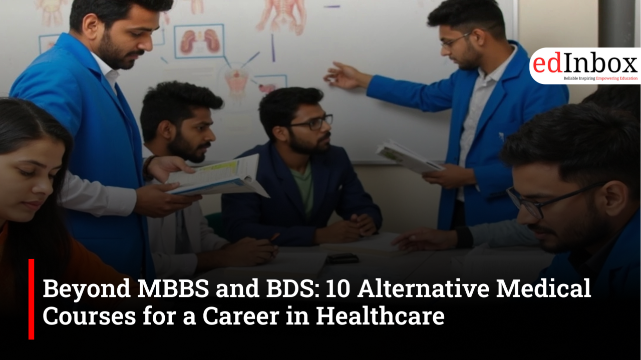 Beyond MBBS and BDS: 10 Alternative Medical Courses for a Career in Healthcare