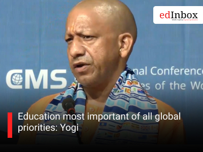Education most important of all global priorities: Yogi