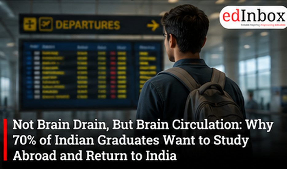 Not Brain Drain, But Brain Circulation: Why 70% of Indian Graduates Want to Study Abroad and Return to India