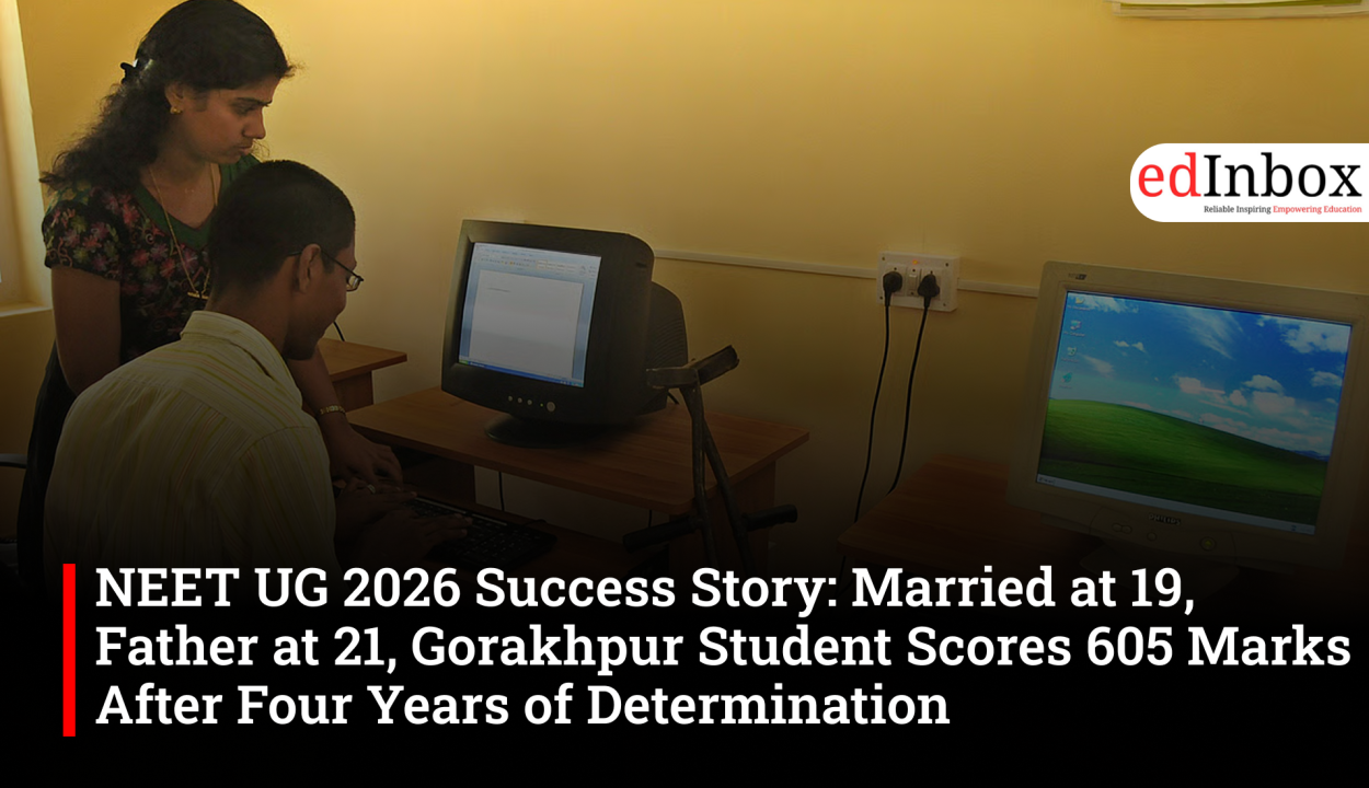 NEET UG 2026 success story: Married at 19, father at 21, Gorakhpur student scores 605 marks