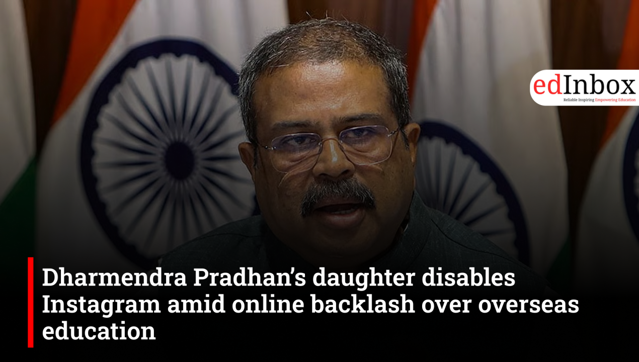  Dharmendra Pradhan’s daughter disables Instagram amid online backlash over overseas education