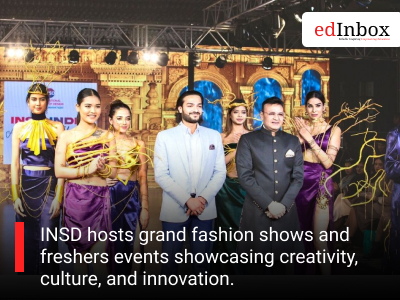 INSD hosts grand fashion shows and freshers events showcasing creativity, culture, and innovation.
