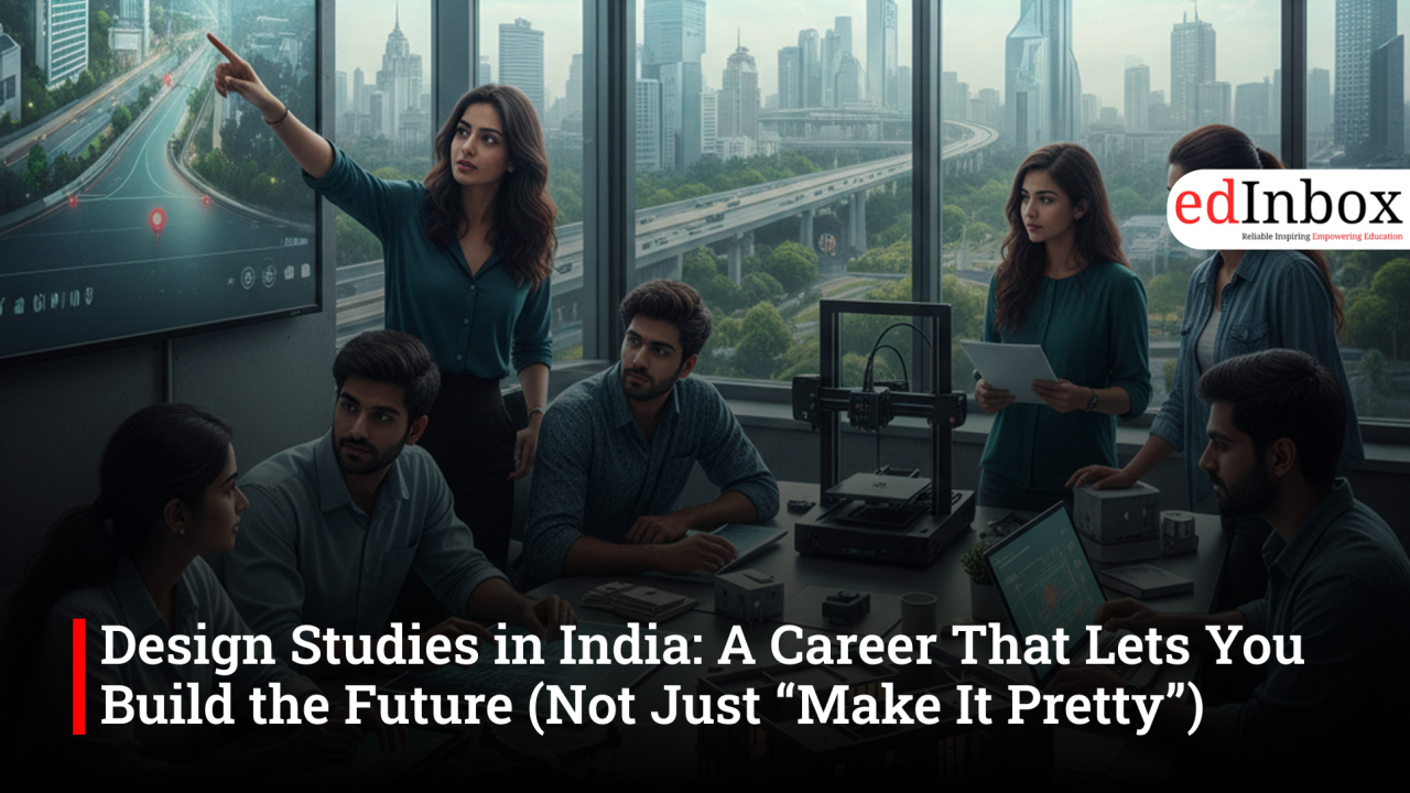 Design Studies in India: A Career That Lets You Build the Future (Not Just “Make It Pretty”)