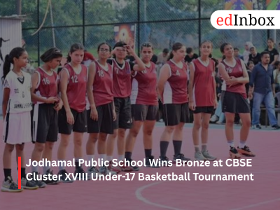Jodhamal Public School Wins Bronze at CBSE Cluster XVIII Under-17 Basketball Tournament