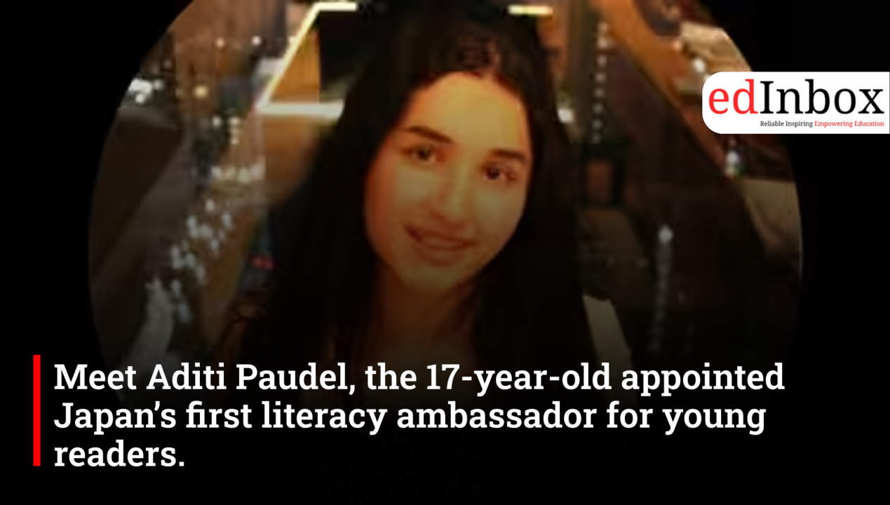 Meet Aditi Paudel, the 17-Year-Old Student Appointed Japan’s First Literacy Ambassador