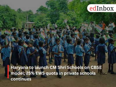 Haryana to launch CM Shri Schools on CBSE pattern; 25% EWS quota in private schools continues