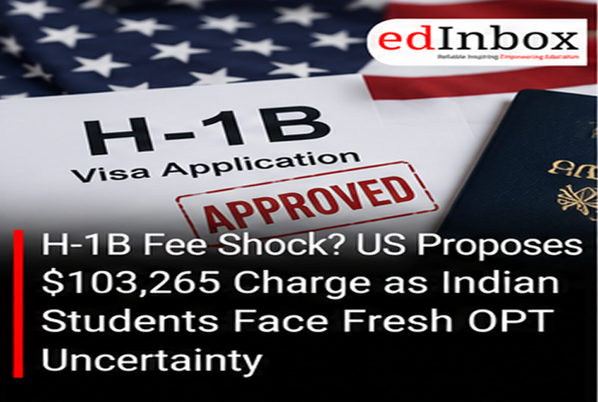 H-1B Fee Shock? US Proposes $103,265 Charge as Indian Students Face Fresh OPT Uncertainty